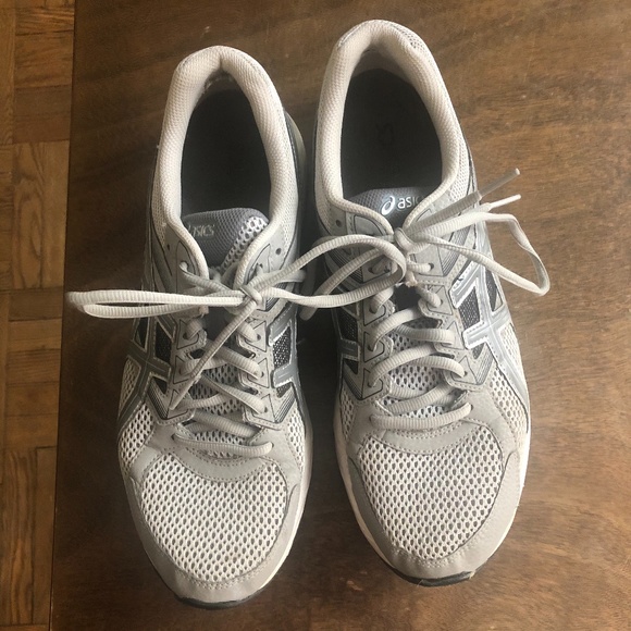 ASICS T5F4N lightweight sneaker silver 11.5 - Picture 2 of 9